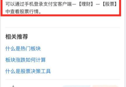 支付宝怎样买股票新手入门(新手怎么买股票)-股小白技术分享